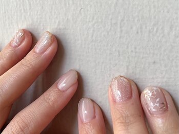 アメリアンドカシェット(Amelie&Cachette)/ウェディングネイル：maika