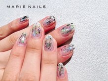 マリーネイルズ 横浜店(MARIE NAILS)/ホイル　¥4,400　1004b