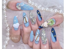 痛ネイル モチーフデザイン