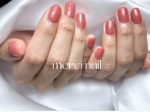 メルシィネイル(merci nail)/大人うる艶ワンカラーネイル