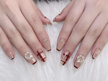 ブイピーネイル 新大久保(VP nail)/長さ出し　やり放題90