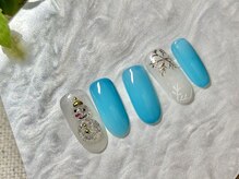 テテネイル(tete.nail)/雪だるま×雪の結晶