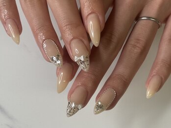 キュアチュラル(cureChuRal)/ツイードネイル