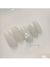 グレースビューティ(gracebeauty)/季節のマグネットネイルデザイン