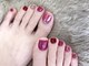 ミックスネイルスタジオ(Mixx nail studio)の写真/一歩先のおしゃれは足元から、上品フットネイル
★持ち込みデザインもお任せ下さい★