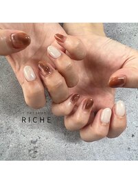 もやもやニュアンスネイル！