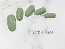 バービーフェイス 恵比寿(Barbie Face)/シンプルニュアンスネイル