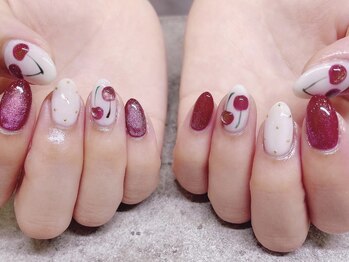 プライズアイリス アイラッシュ 池袋東口店(prize Iris eyelash)/秋色フレンチガーリーネイル