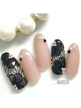 ネイルサロン アンリタ(nail salon AneRita)/セクシー★ブラックレースネイル