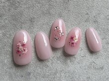 エヌリアン(N.lian)/フラワーネイル(押し花)