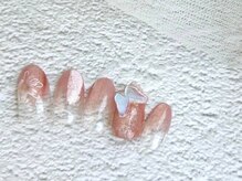 シベル(Ci belle)/春ネイル/春色ネイル/蝶々パーツ