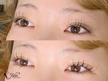 ジュールズ(JULES)/まつげパーマLED/ワンホン束感