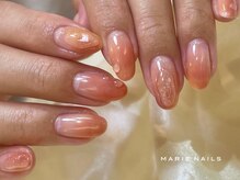 マリーネイルズ 心斎橋店(MARIE NAILS)/新規様9900円 ピーチ　0815a