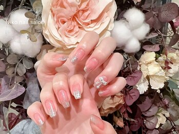 ニコ 松戸店(Niko)の写真/【選べる定額シンプル♪韓国ネイル＆ワンホンネイル7300円】季節に合わせてデザインもUP☆初めての方にも◎