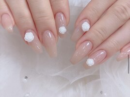 バラネイル、薔薇