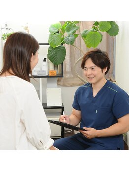 やけの鍼灸整骨院/カウンセリング