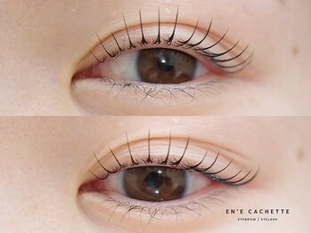 エンカシェット 代官山(En’e cachette)の写真/【代官山/恵比寿】細い・抜けやすい・ハリがない…そんなまつ毛に。根本からケアして美しく整えるサロン◇
