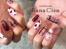 ヘアーアンドエステティック ラナシエン(hair&esthetic Rana Cien)/バレンタインネイル