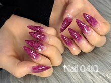 ネイル0410 すすきの(Nail 0410)/【スカルプ】ラメグラデーション
