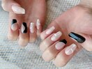海外ネイル風