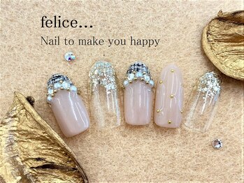 ネイルサロン フェリーチェ(felice)/【定額ネイル】¥8480