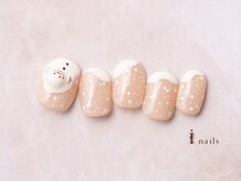 アイネイルズ 横浜EAST店(I-nails)/ゆきだるまネイル