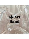 【HAND】1本アート ¥6500