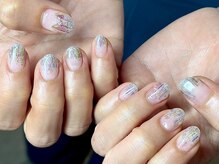 ヌル ネイル 堀江(NURU NAIL HORIE)/夏ネイル♪クリアデザイン☆