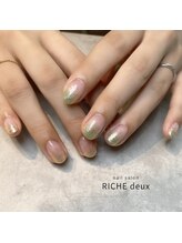 リッシュ ドゥ(RICHE deux)/爽やかラメグラデーション