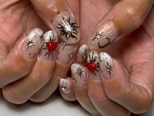 エンジュ(enju)/【アートコース】手描きデザイン