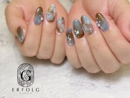 エレガントなニュアンスネイル！