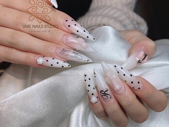 ウメネイルスタジオ(UME NAIL STUDIO)/題長さだしやり放題×つけ放