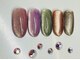 ネイルモア 三軒茶屋店(NAIL moA)の写真/マグネット沢山のデザインで指先を輝かせて！色替えok理想のネイル付け替えオフも無料☆