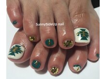 サニーサイドアップ ネイル(Sunny SideUp nail)/ネイティブ柄autumn nail