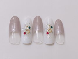 クリスマスネイル