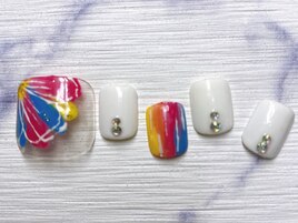 フラワーネイル