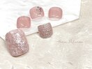 【フット】ピンクニュアンス