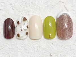 くすみカラー　ニュアンス