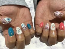 ネイルキュート アンド クールラッシュ 亀有店(nailcute & CoolLash)/持ち込みネイル♪