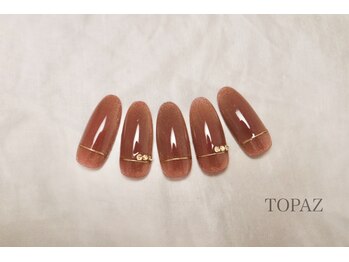 トパーズ 恵比寿(TOPAZ)/シンプル［恵比寿ネイル］
