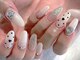 エムデコビューティ(M-DecoBeauty)の写真/女性らしいスラッとした上品な指先に♪長さ出しでデザインの幅も広がる!定額メニューあり!爪のお悩みにも◎