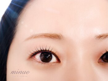 マツメ バイ ミヌ(matume by minue)の写真/【SNSで話題沸騰中!"マスカラパーマ"ができるお店★】まるでマスカラを塗っているかのような濃密まつ毛に♪