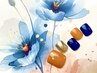 【フット】ワンカラー+フットバス＆甘皮ケア