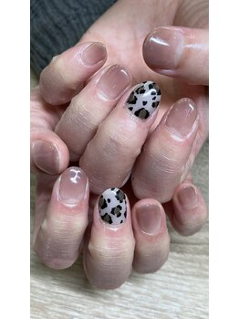 エーナイン イオン一関店/レオパードネイル