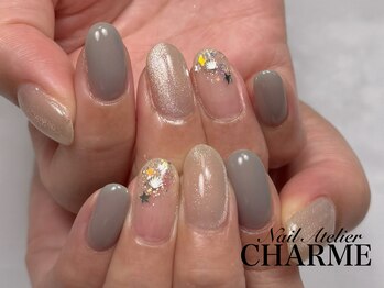 シャーム(CHARME)の写真/信頼の技術でシンプルだからこそこだわりたい!OLさんや主婦の方に大人気◎女子力と好感度もUP♪