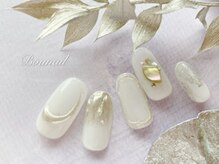 ネイルアンドアイラッシュ ボネール 銀座店(lash Bounail)/シェル ミラー メタリック