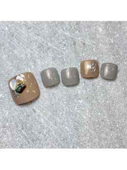 アフローディアネイル ネオ 葛西店(aphloadia nail neo)/フットジェルシンプル定額