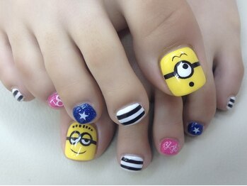 ジャスミンネイル(Jasmine Nail)/フットジェル☆¥9500コース♪