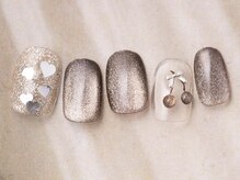 アイネイルズ 天神今泉店(I-nails)/さくらんぼマグハートホロ秋冬