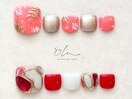 5月フットネイル定額【Spring】